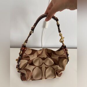 Vintage Coach Monogram Bag